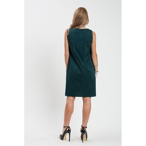 Made in Italy Primavera Verano Vestido corto plisado de algodón para mujer Diferentes colores disponibles - Product Image 4