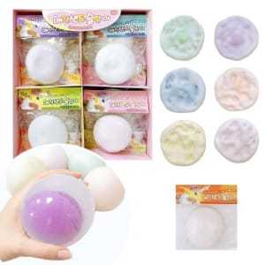 <b>Magic</b> <b>Sand</b> Squishy Ball Pastel Assorted Colors Stress Relief Sensory Fidget Toy - Product Image 1