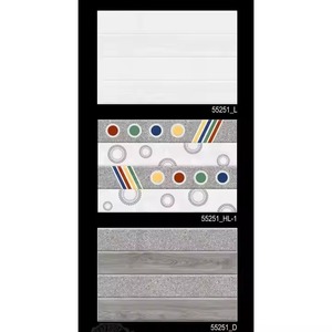 กระเบื้องเซรามิคติดผนังดิจิตอลเอเวอร์กรีนดีไซน์ตามสั่งสีอ่อน300X450มม. ดีไซน์แบบเคลือบเงาพื้นผิวมันวาว - Product Image 3