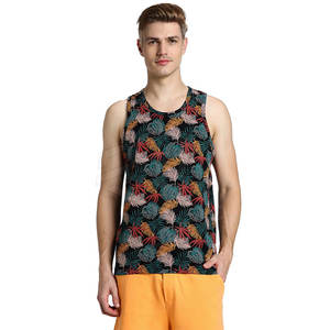 Custom Men's <b>Plus</b> <b>Size</b> Casual Breathable <b>Mesh</b> Fitness Tank <b>Top</b> Wholesale Loose Fit Sports Singlet for Bodybuilding - Product Image 1