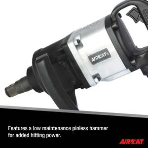 Llave de impacto neumática estándar de 1 pulgada con mecanismo de martillo sin pasador, 2,000 Ft-lbs, personalizable OEM - Product Image 5