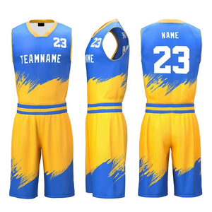 Uniformes de Baloncesto Sublimados de Alta Calidad al por Mayor, Nuevo Diseño, Uniformes Deportivos Estampados para Hombre y Mujer - Product Image 5