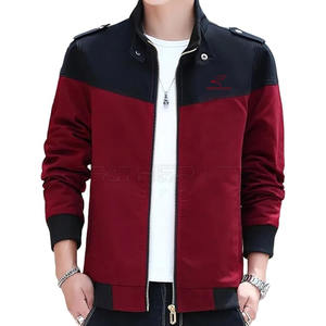 Personalizado OEM ODM hecho hombres chaqueta de bombardero más vendidos de gran tamaño de los hombres chaqueta de bombardero último diseño de los hombres chaqueta de Bombardero - Product Image 1