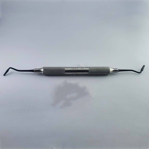 Instrumentos Bone Bridge BBI-493, Pulidor Dental, Cureta de Acero Inoxidable para Rellenos de Amalgama y Resina, Manual - Product Image 6