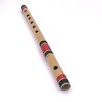 Natural Harmony Wooden Flute Handmade Musical Instrument Open Polished Finish Customizable Color/Logo Beautiful Folk Melody Key