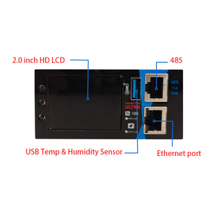 PDU อัจฉริยะแบบปรับแต่งได้ <span class=keywords><strong>2</strong></span> ทาง 16A 220V รองรับการเชื่อมต่อ MODBUS SNMP IPv6 สำหรับศูนย์ข้อมูล พร้อมระบบตรวจสอบและควบคุมอิสระ - Product Image 4