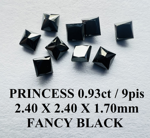 Piedra Preciosa Suelta de Corte Excelente, Forma Princesa, Claridad VVS2 Premium, para Diseño de Joyería, Anillos de Boda, Collares y Pulseras - Product Image 2