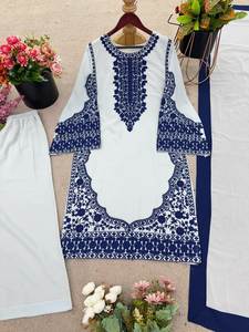 Completamente listo para usar tallas de colores increíbles que van de M a XXL este Anarkali Kurti/suitset ofrece flexibilidad a los compradores mayoristas - Product Image 5