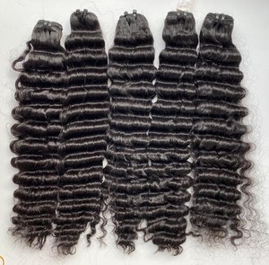 2024 Hot 100% Paquetes de tejido de cabello humano con paquetes de cabello vietnamita frontal de proveedor de Vietnam Paquetes de cabello de ondas sueltas - Product Image 5