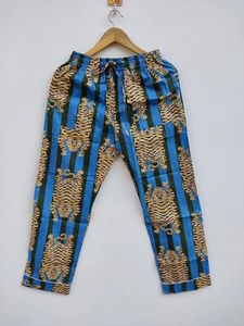 Pyjamas confortables en coton imprimé tigre pour femmes robe de nuit indienne faite à la main ensemble de pyjama de vêtements de nuit confortables pour femmes - Product Image 2