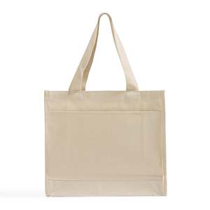 กระเป๋าผ้าแคนวาสสำหรับผู้หญิง พร้อมขอบสีสันสวยงาม ทันสมัย และทนทาน - Product Image 2