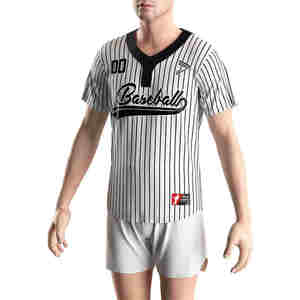 Wholesale Men's <b>Baseball</b> Jersey Jersey Moisture Wicking, Factory Direct - Product Image 5
