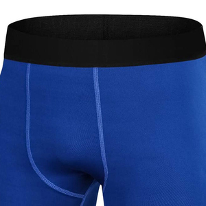 Shorts de sport pour hommes fabriqués au Pakistan, vente en gros, OEM, collants de compression personnalisés, fitness, haute élasticité, shorts de sport pour hommes - Product Image 3