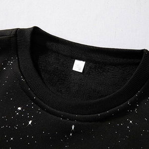 Sweat à capuche personnalisé pour femme, élégant, respirant, avec strass et logo frontal, nouveau design pour l'hiver, streetwear, meilleur prix - Product Image 4