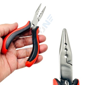 GEMSTONE ENTERPRISES Pince professionnelle en acier inoxydable de 5,5 pouces à plusieurs trous pour extensions capillaires, micro-anneaux, nano-perles, boucles – Durable - Product Image 5