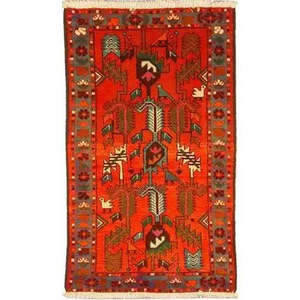 Tapis persan Bakhtiar unique en son genre, 3'11 x 2'3 - Product Image 1
