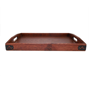 Nuevo diseño de calidad superior Compartimiento de madera de nogal Bandejas de servicio Bandeja de madera hecha a mano para uso multiusos a precio de descuento - Product Image 4