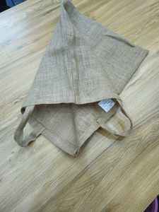 Sacs fourre-tout en coton 100% écologiques avec logo personnalisé, sacs de courses réutilisables laminés, qualité supérieure, emballage en vrac, toutes saisons - Product Image 6