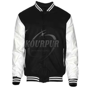 2025 veste universitaire unisexe de Style collège personnalisable 100% coton support de couture de qualité supérieure pour les commandes en gros d'hiver - Product Image 5