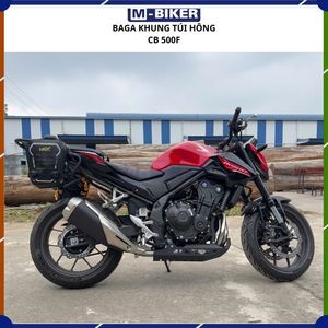 แร็คท้ายรถมอเตอร์ไซค์ M-BIKER สำหรับ CB500F พร้อมกล่องติดตั้ง ABS ถุงพลาสติก โครงถุงท้ายรถ สำหรับเก็บสัมภาระ - Product Image 6