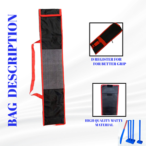 Cheap High Quality Customized Color & Logo Promotional Kid Adult Plastic Cricket Stump Batting Set for Beach Games - Product Image 5