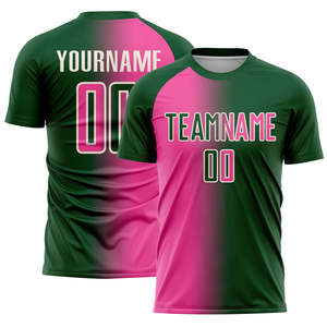 Uniformes de fútbol transpirables de poliéster 100% para hombre de marca personalizada, conjunto de camisetas de fútbol por sublimación, kits de corte automático con logotipo - Product Image 2