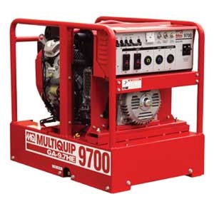 Générateur portable de haute qualité, neuf, Multiquip GAC97HEA, 9700 Watts - Product Image 1