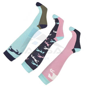Custom Made Equestrian Riding <b>Socks</b> Premium Combed Cotton Yarn Knee High <b>Long</b> Stockings for Ultimate Comfort & Performance - Product Image 6
