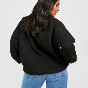 เสื้อฮู้ดดี้โอเวอร์ไซส์ผู้ชายไซส์ใหญ่ขายส่งยอดนิยมสำหรับฤดูหนาว ผ้าคอตตอน 100% คอกลม พร้อมโลโก้สั่งทำได้ - Product Image 6