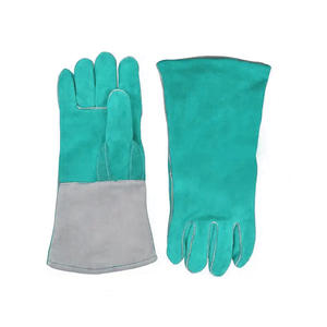 100% gants de soudage en cuir de vachette de qualité supérieure Gun Palm Top vente gants de sécurité anti-coupure pour gants en cuir pour hommes - Product Image 1