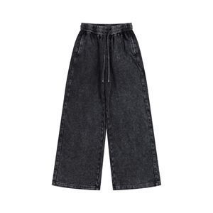 Pantalones de chándal de lana de algodón de alta calidad unisex personalizados de talla grande estilo informal de invierno característica transpirable para hombres y mujeres - Product Image 1