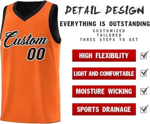 Tenues de basketball unisexes sur mesure, respirantes, grandes tailles, avec prix de MOQ bas - Product Image 2