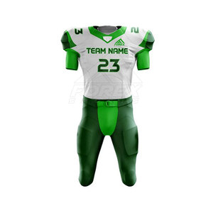 Uniforme de fútbol americano de color personalizado de diferentes estilos Conjunto de uniforme de fútbol americano de secado rápido - Product Image 3