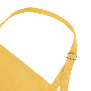 Tablier, double poche, lien réglable, tablier multi-usages lavable pour la maison, la cuisine, les chefs et les professionnels Jaune Or - Product Image 5