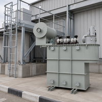 Transformateur redresseur triphasé de type coque 3288 kVA pour application d'alimentation CC industrielle