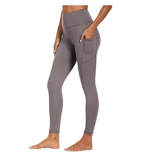 ชุดออกกำลังกายเล่นโยคะสำหรับผู้หญิงเลกกิ้งผ้าไนลอนระบายอากาศได้ดี2025ออกแบบได้ตามต้องการ - Product Image 5