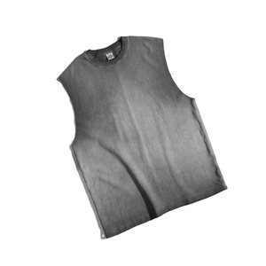 High Quality summer <b>men</b> tank top Heavyweight and Sleeveless Tank Top Customize Logo and Print <b>Men</b> Oversized <b>gym</b> <b>vest</b> for <b>men</b> - Product Image 2