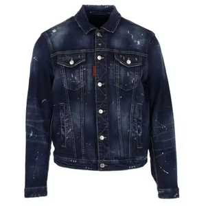 Nueva chaqueta de bombardero vaquera Unisex de invierno estilo callejero a prueba de viento japonés Casual juvenil ropa de trabajo de moda - Product Image 6