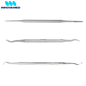 3 Pcs Double Sided Stainless Steel Ingrown Toenail Tool Manual Podiatry Instruments Ingrown Toenail <b>File</b> Curettes Ingrown - Product Image 2