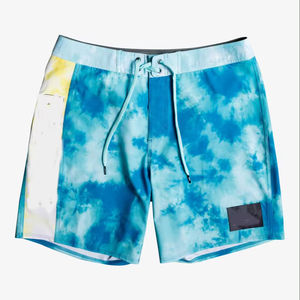 2024 haute qualité OEM ODM coton 3D transfert de chaleur impression poches bouton latéral Streetwear Vintage personnalisé hommes lavage à l'acide Shorts - Product Image 1
