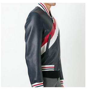 High Quality <b>Men's</b> Letterman Varsity <b>Jacket</b> High Street Style Windproof Eco-Friendly Winter College Baseball - Product Image 3