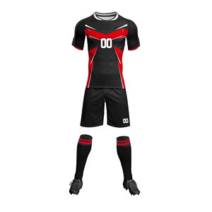Uniforme de fútbol unisex personalizado de nuevo estilo para adultos, camisetas y camisetas para hombres con sublimación, uniforme de fútbol hecho con logotipo personalizado - Product Image 5