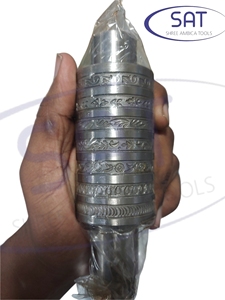 แม่พิมพ์ลูกกลิ้งสำหรับทำเครื่องประดับทองและเงิน ลายตกแต่ง สำหรับงานเครื่องประดับ ทาจิกิสถาน สิงคโปร์ ดูไบ - Product Image 6