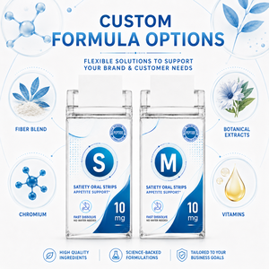 Satiety Oral Strips Appetite Support 100% Natural Plant Extract Gut Cleanse Fast Dissolve No Water Needed Convenient On-The-Go - Product Image 4