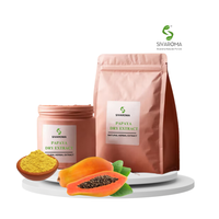 Poudre d'extrait de papaye sauvage naturelle pure de qualité supérieure 100% de qualité cosmétique pour les soins de la peau, les remèdes naturels, les formulations de l'industrie alimentaire