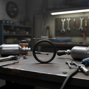 อุปกรณ์เสริมและอะไหล่เครื่องมือลมแบบวงแหวนนิรภัย ยี่ห้อ Usag ชุด 10 ชิ้น - Product Image 3