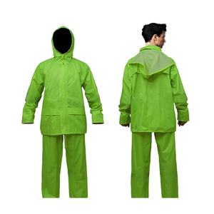 Traje de Lluvia Resistente al Aceite y al Agua para Trabajo Pesado, Equipo de Seguridad para Minería con Capucha - Product Image 2