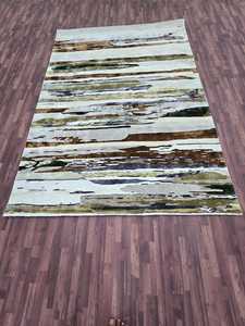 Alfombra de lana moderna NZ personalizada con patrón abstracto a mano, alfombras y juegos personalizables para dormitorio o sala de estar - Product Image 6