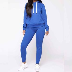 Conjunto Deportivo de 2 Piezas para Mujer, Top Corto con Capucha de Terciopelo, Pantalones Largos Acampanados, Estilo Urbano, Ecológico - Product Image 4