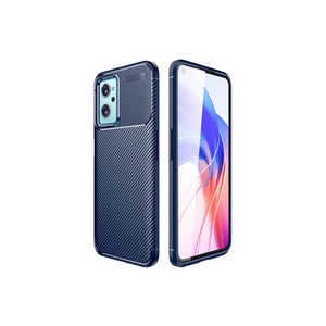 ANKY Negro Series Navy Blue Silicone Protective Case for Oppo A96 <b>4G</b> Plus <b>Mobile</b> <b>Phone</b> Case Anti-Fingerprint Ins Animation - Product Image 1